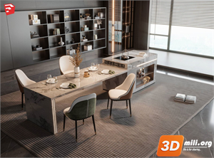 Kitchen island Skp Files
